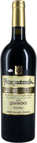 2017 Fitzpatrick Zinfandel Bottle